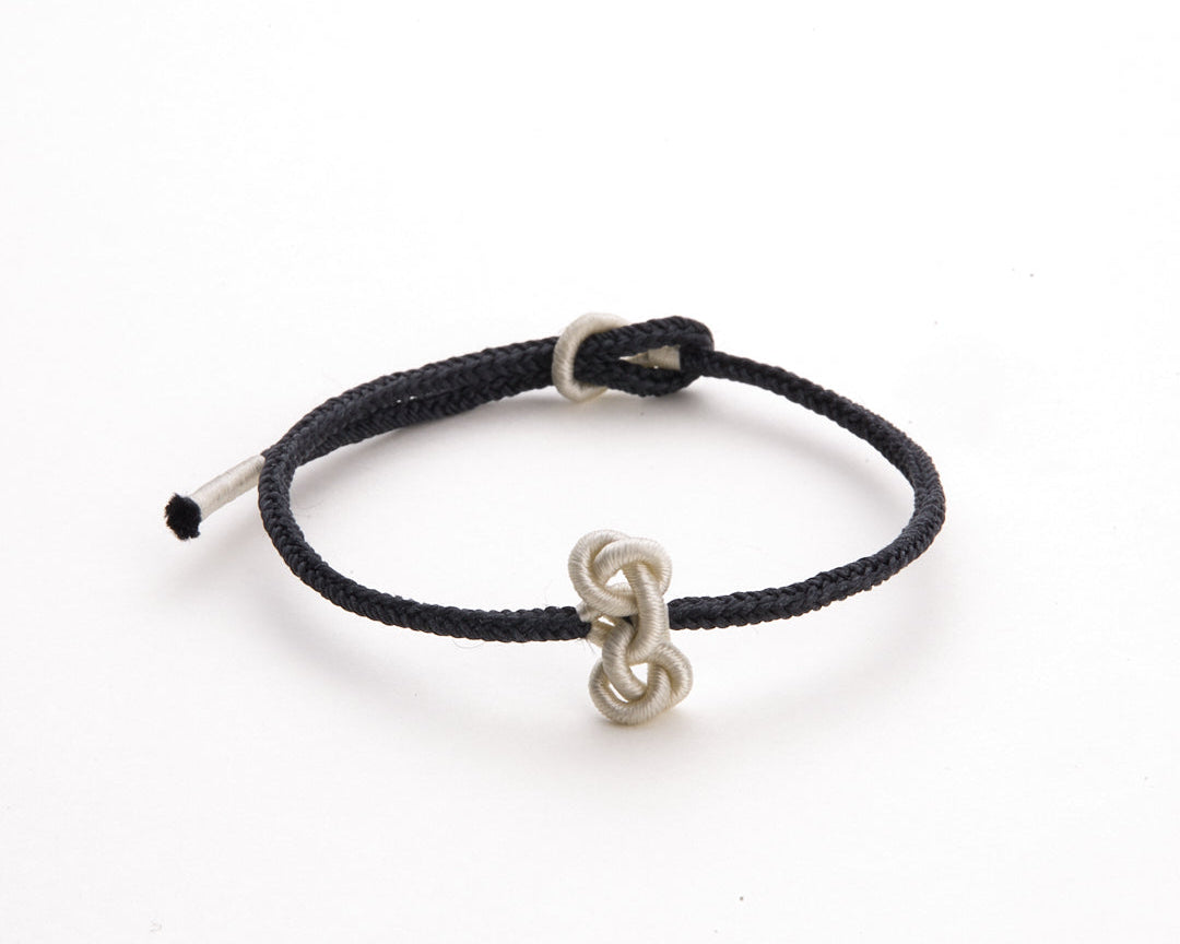 Black String Bracelets - Chinese Knot Series