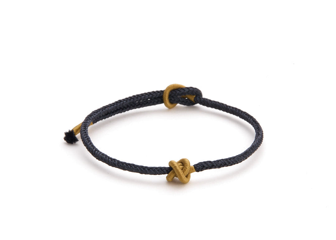 Black String Bracelets - Chinese Knot Series