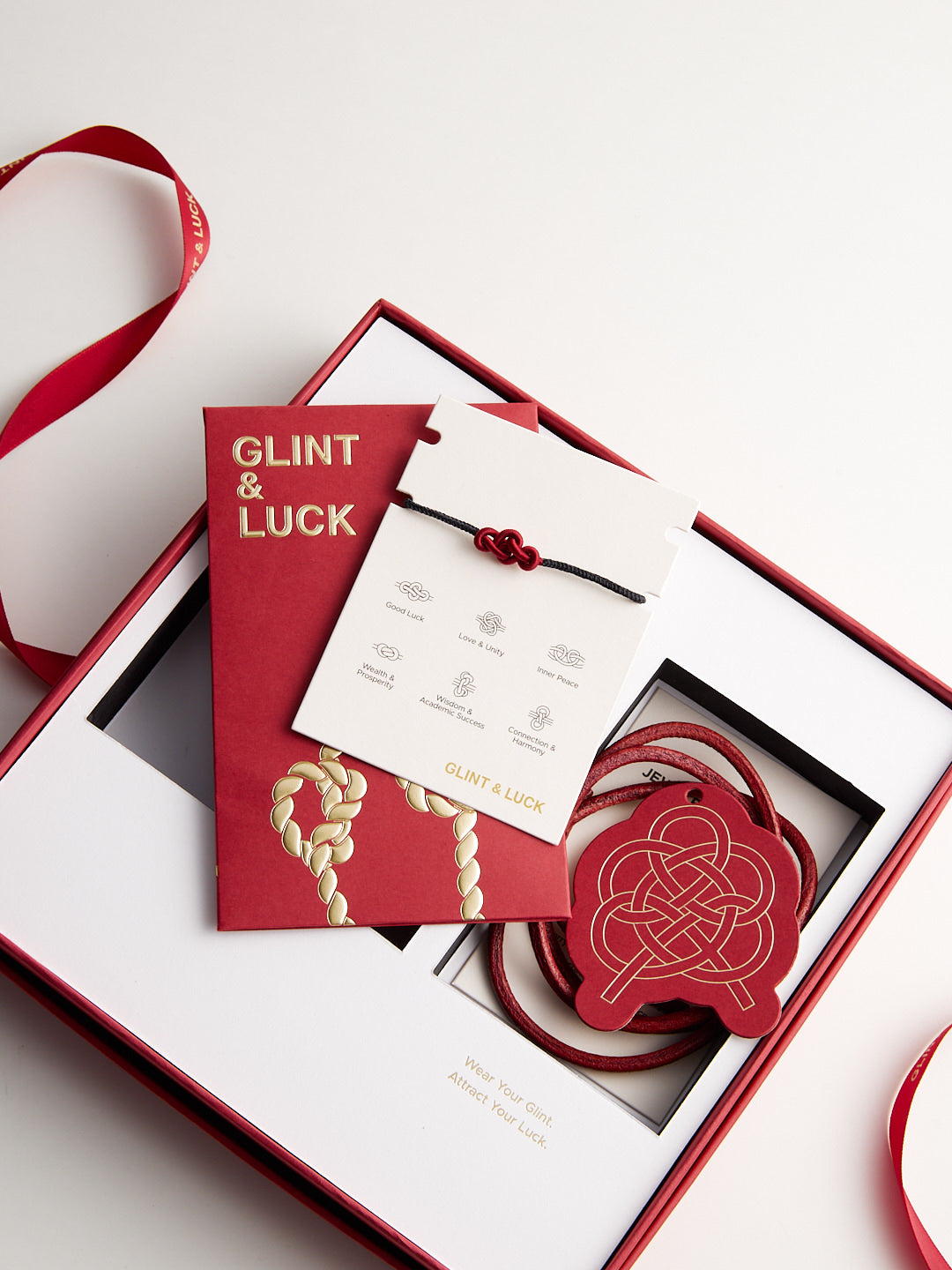 Black String Bracelets - Chinese Knot Series