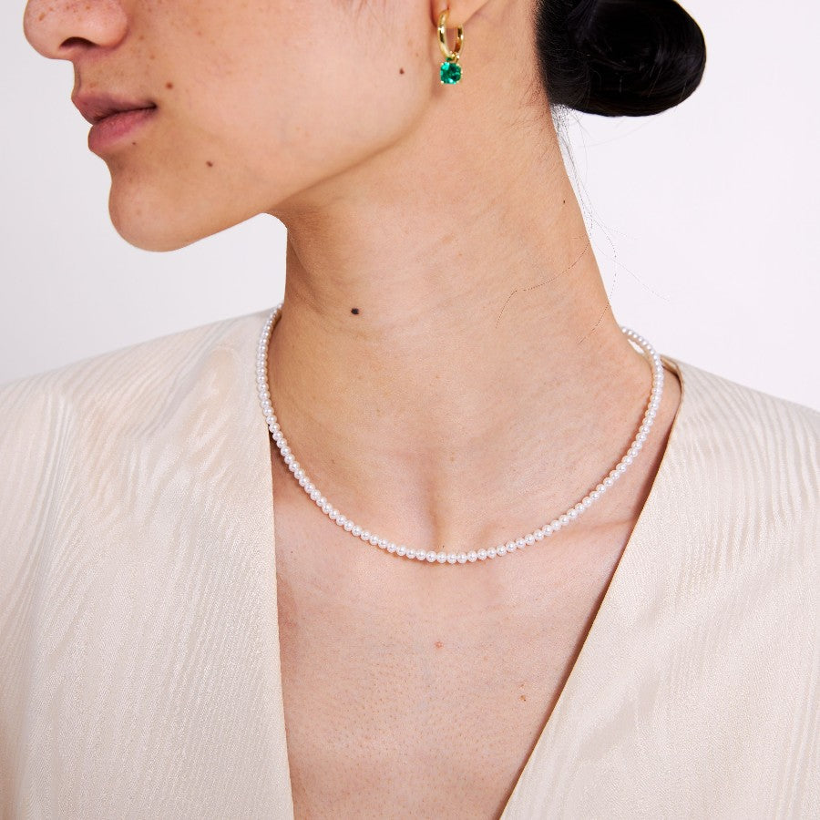 Pure Glint Pearl Necklace