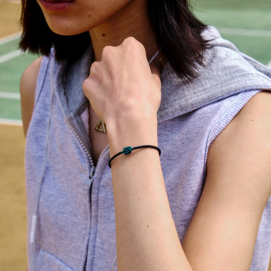 Black String Bracelets - Chinese Knot Series