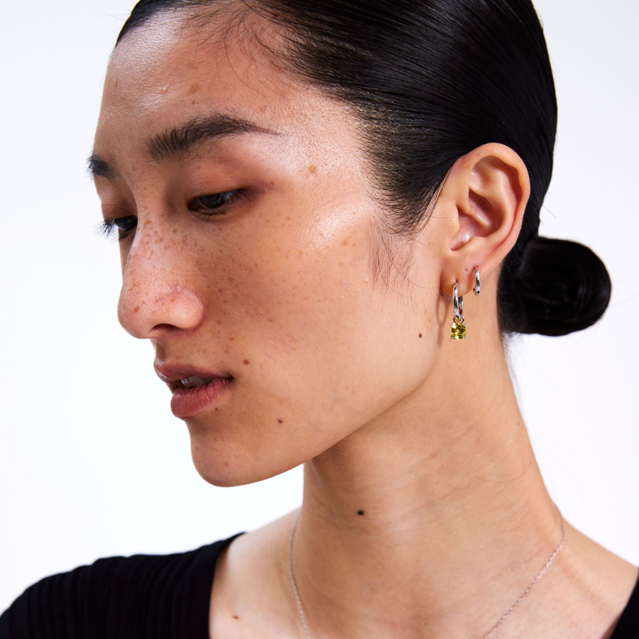 Lab Grown Sapphire Earring Charm