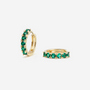 Glint Loop Sapphire Hoops