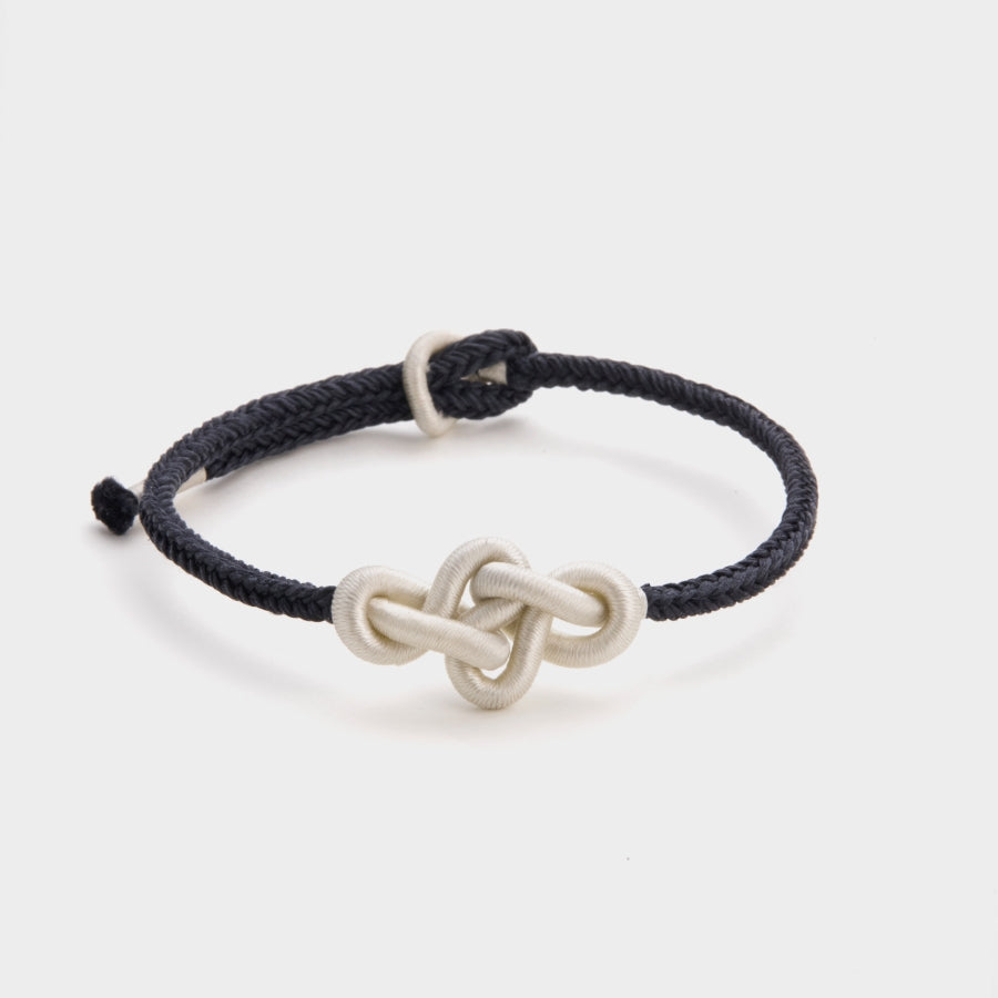 Black String Bracelets - Chinese Knot Series