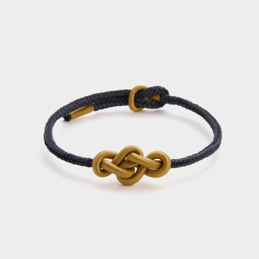 Black String Bracelets - Chinese Knot Series