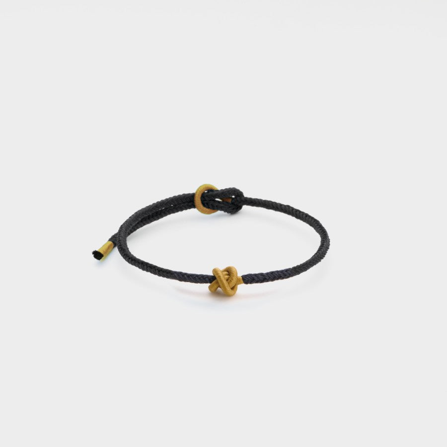 Black String Bracelets - Chinese Knot Series
