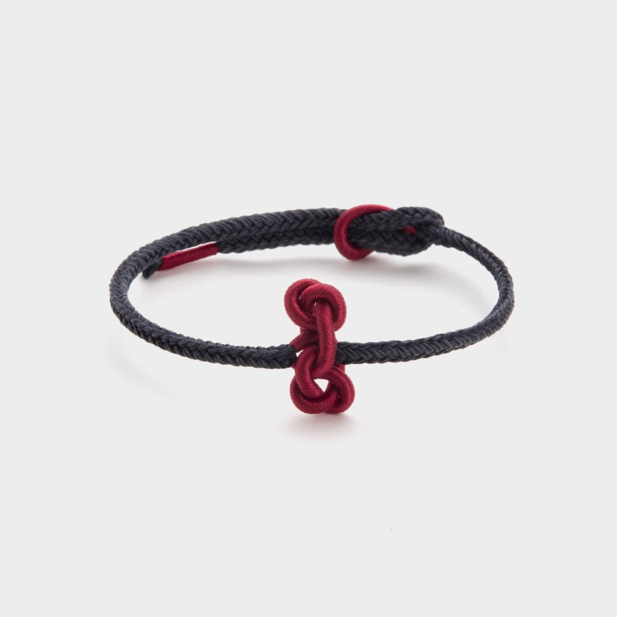 Black String Bracelets - Chinese Knot Series
