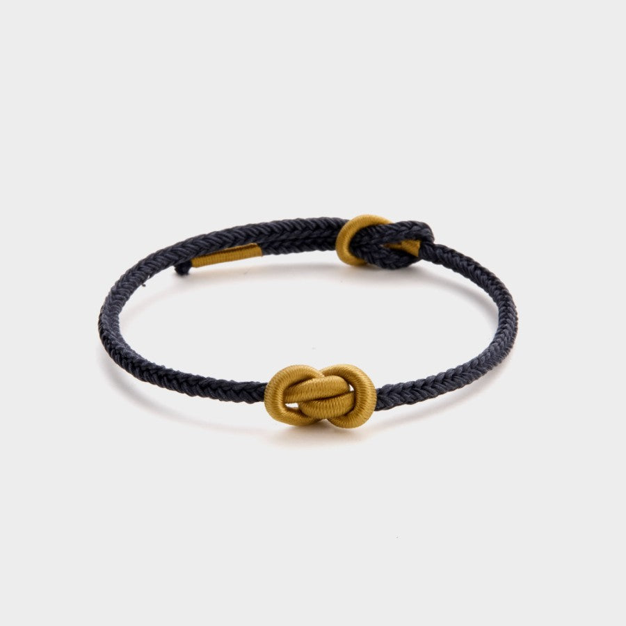 Black String Bracelets - Chinese Knot Series