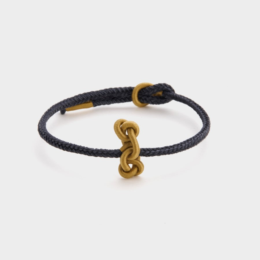 Black String Bracelets - Chinese Knot Series
