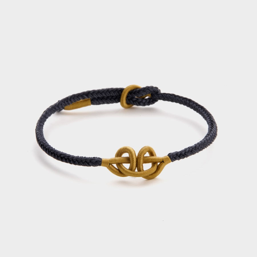 Black String Bracelets - Chinese Knot Series