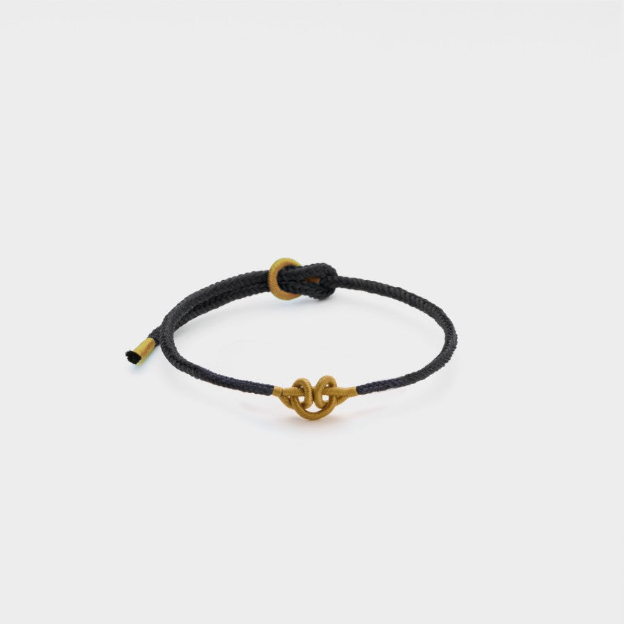 Black String Bracelets - Chinese Knot Series