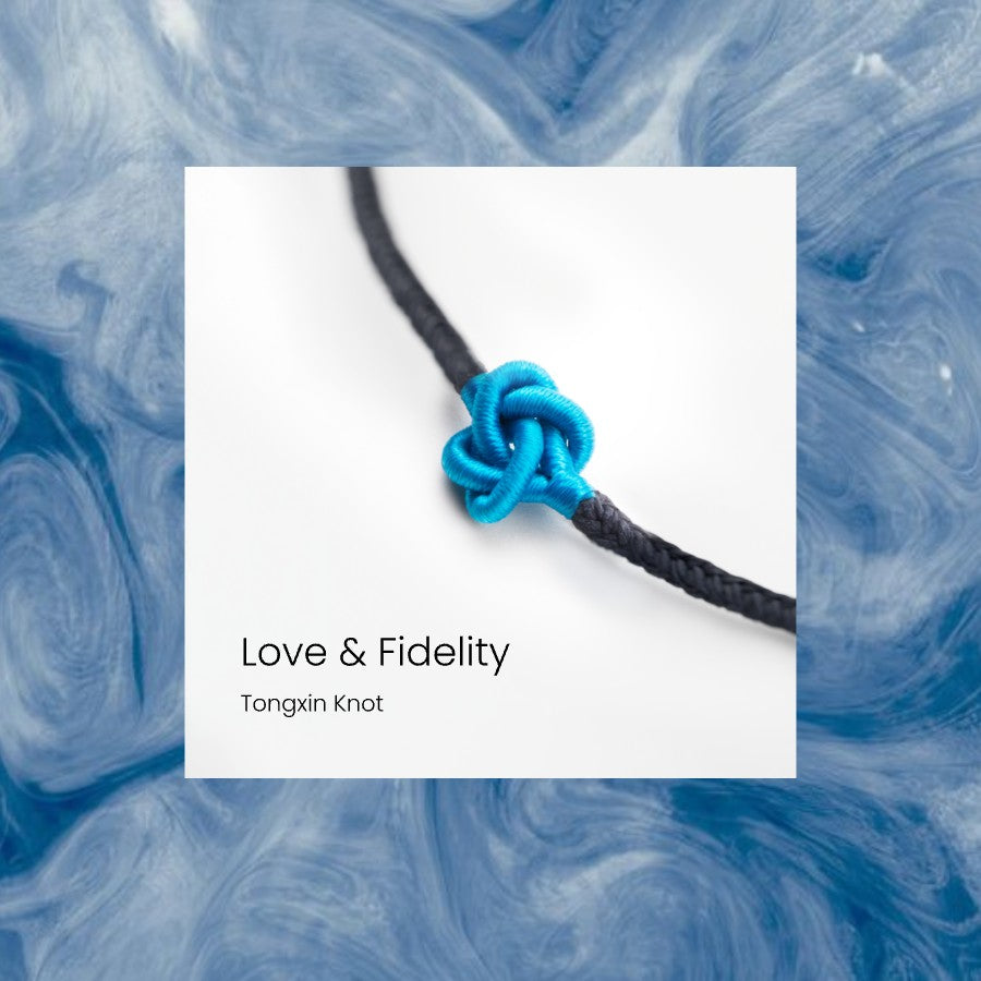 Black String Bracelets - Chinese Knot Series