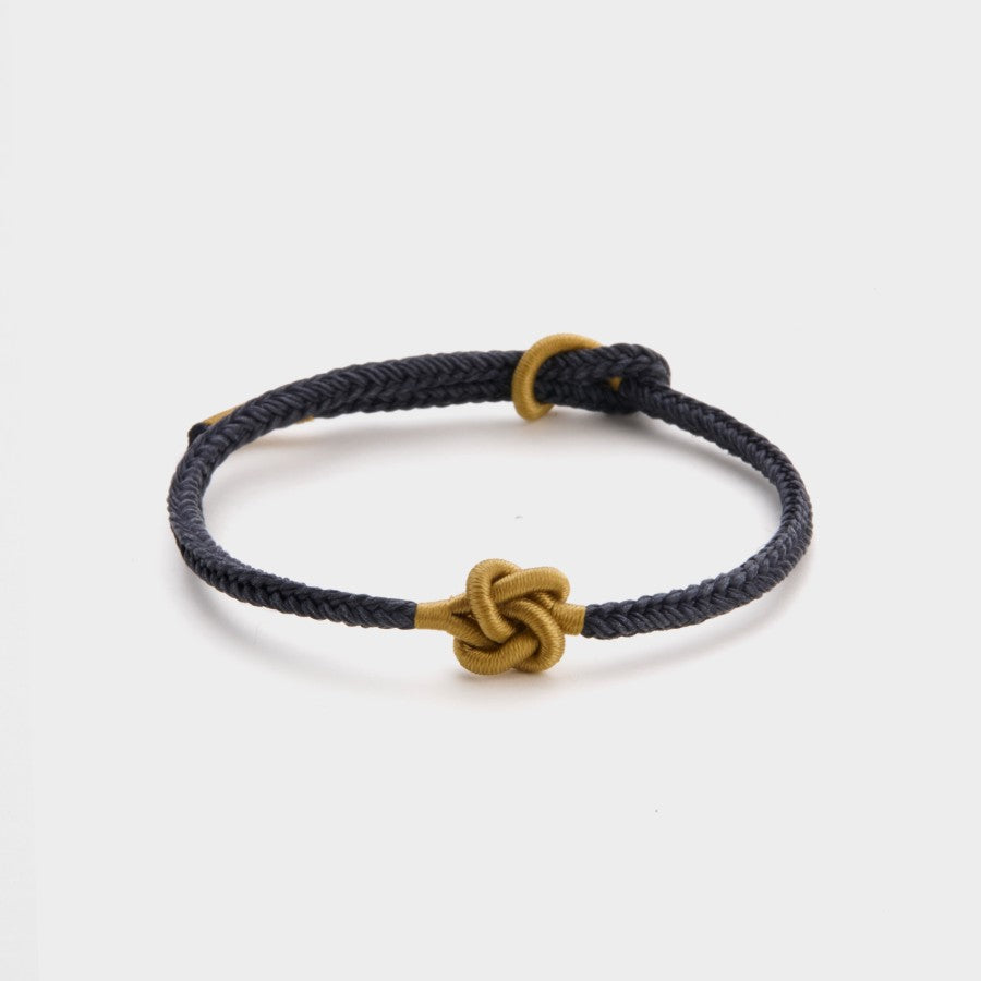 Black String Bracelets - Chinese Knot Series