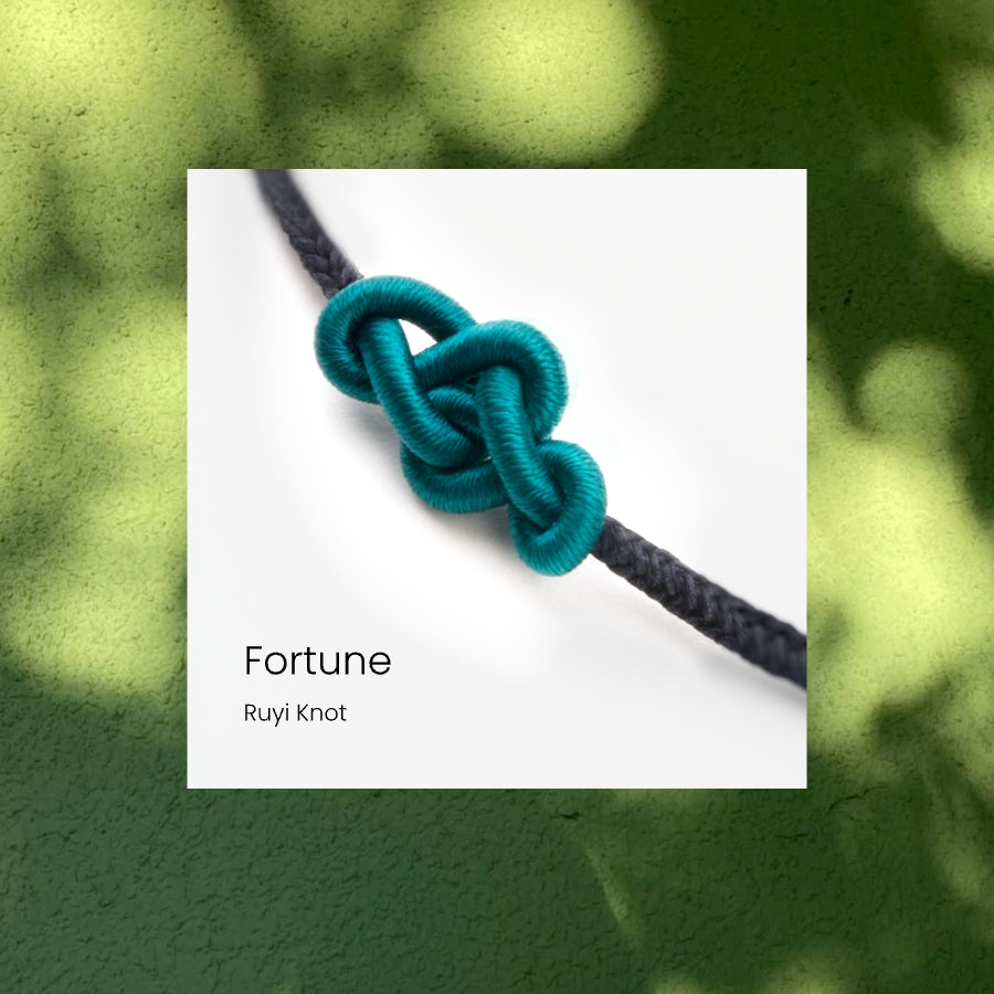 Black String Bracelets - Chinese Knot Series