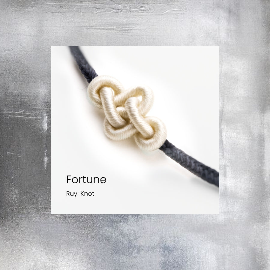 Black String Bracelets - Chinese Knot Series