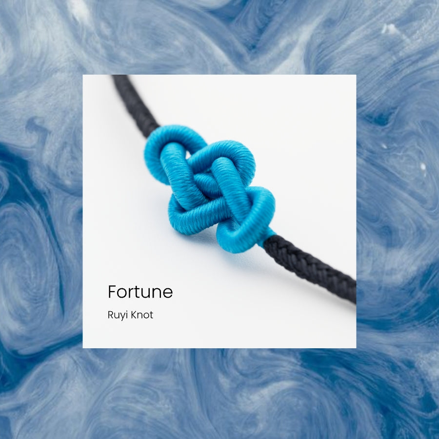 Black String Bracelets - Chinese Knot Series