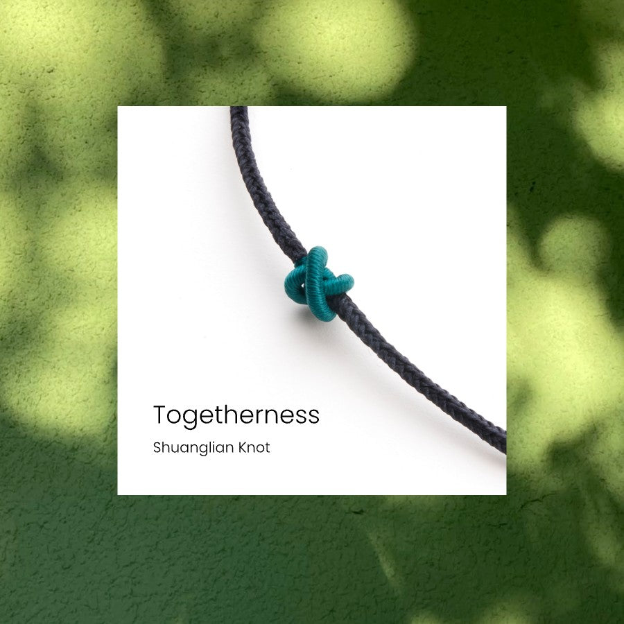 Black String Bracelets - Chinese Knot Series