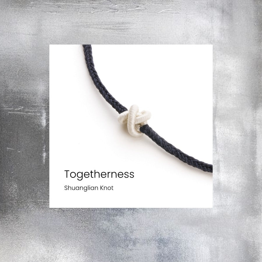 Black String Bracelets - Chinese Knot Series