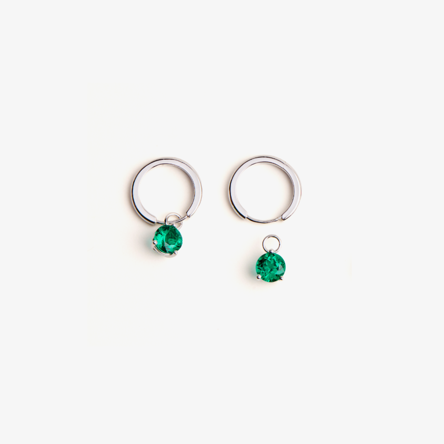 Lab Grown Sapphire Earring Charm