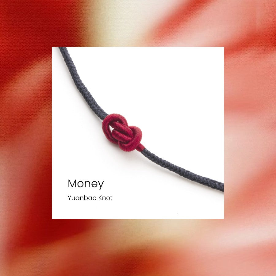 Black String Bracelets - Chinese Knot Series