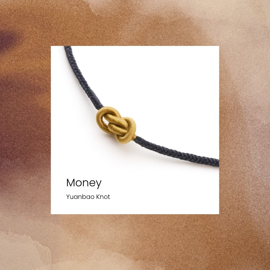 Black String Bracelets - Chinese Knot Series