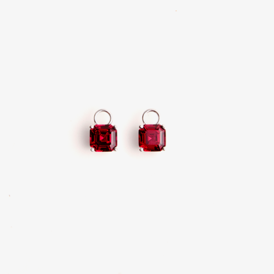 Lab Grown Sapphire Earring Charm