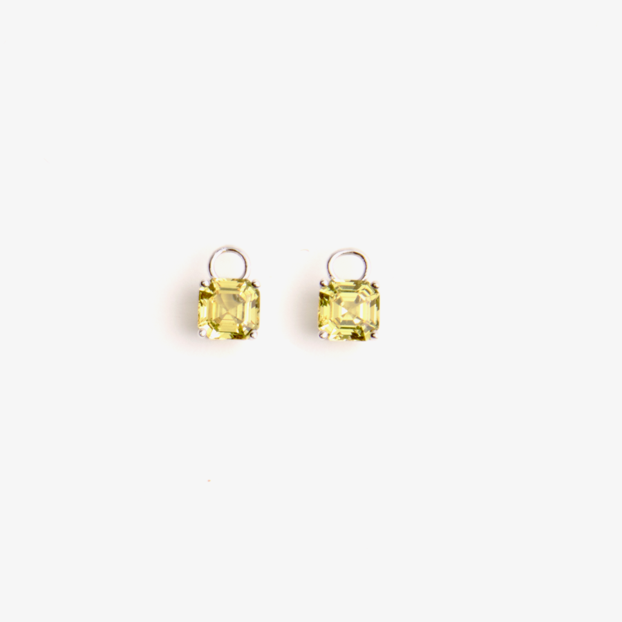Lab Grown Sapphire Earring Charm