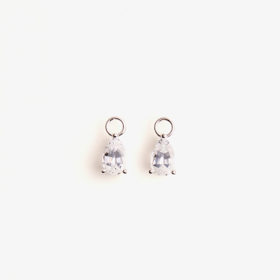 Lab Grown Sapphire Earring Charm