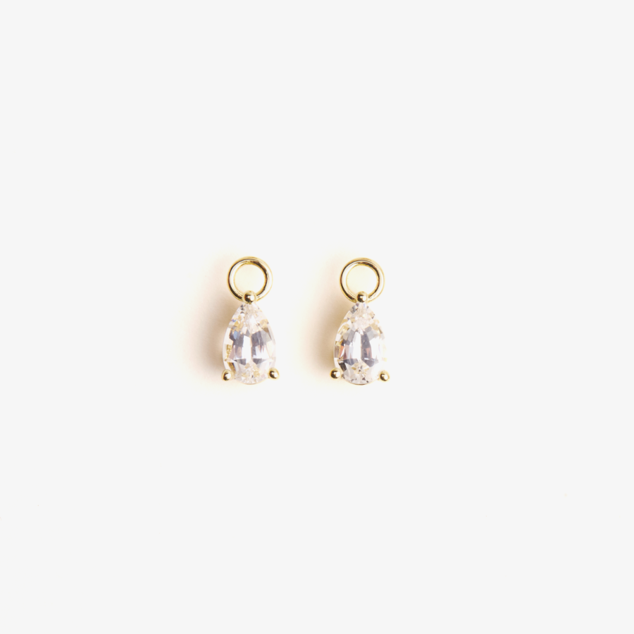Lab Grown Sapphire Earring Charm