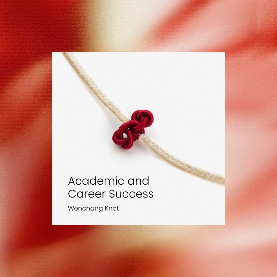 White String Bracelet | Chinese Knot Minimal Bracelet (210mm)