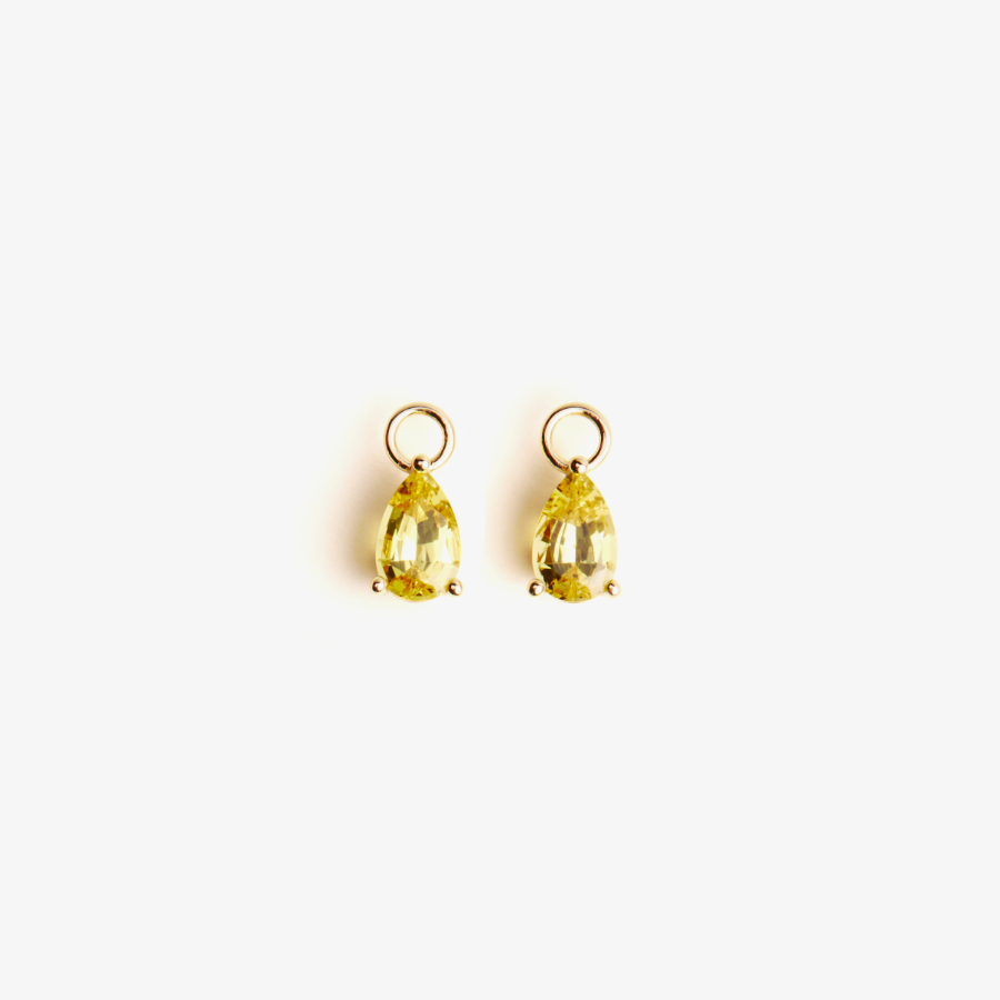 Lab Grown Sapphire Earring Charm