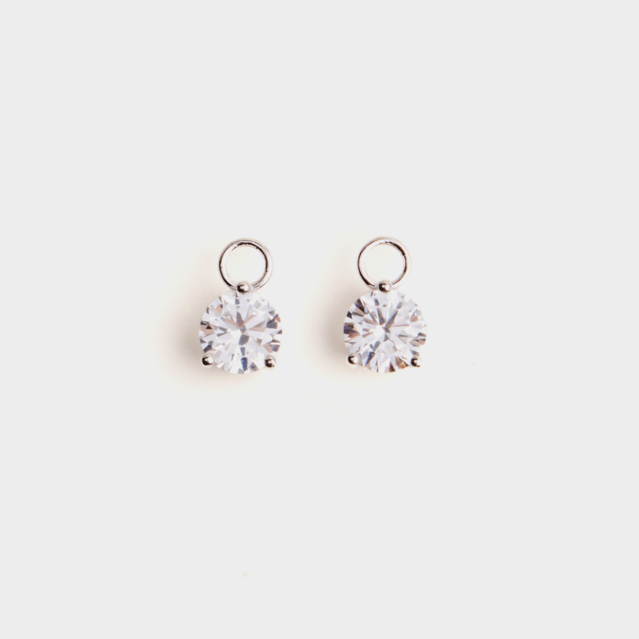 Lab Grown Sapphire Earring Charm