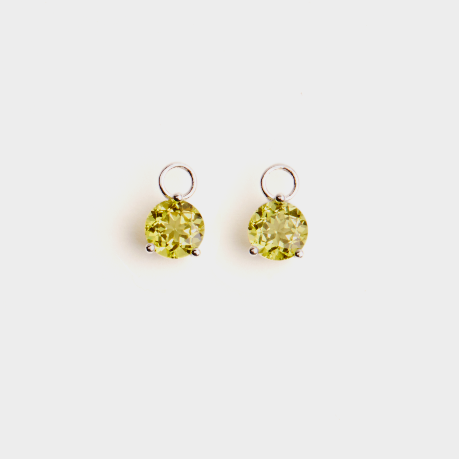 Lab Grown Sapphire Earring Charm