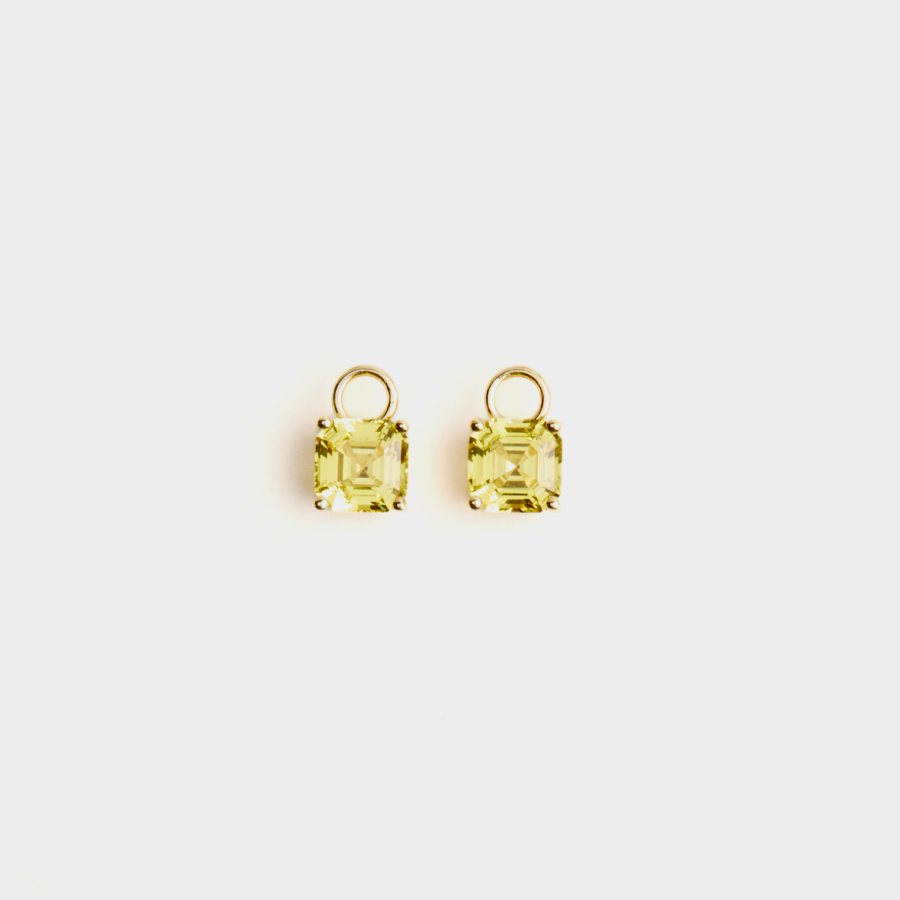 Lab Grown Sapphire Earring Charm