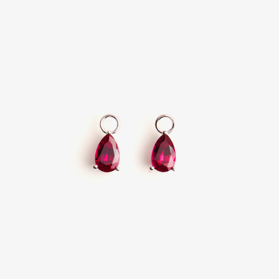 Lab Grown Sapphire Earring Charm