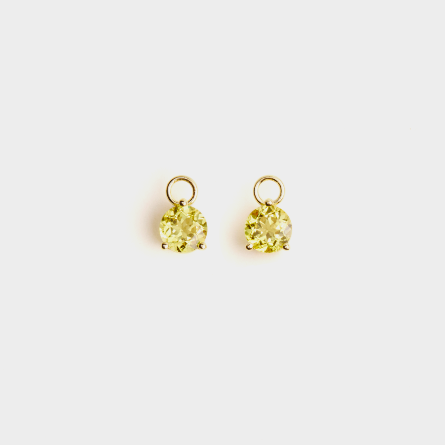 Lab Grown Sapphire Earring Charm