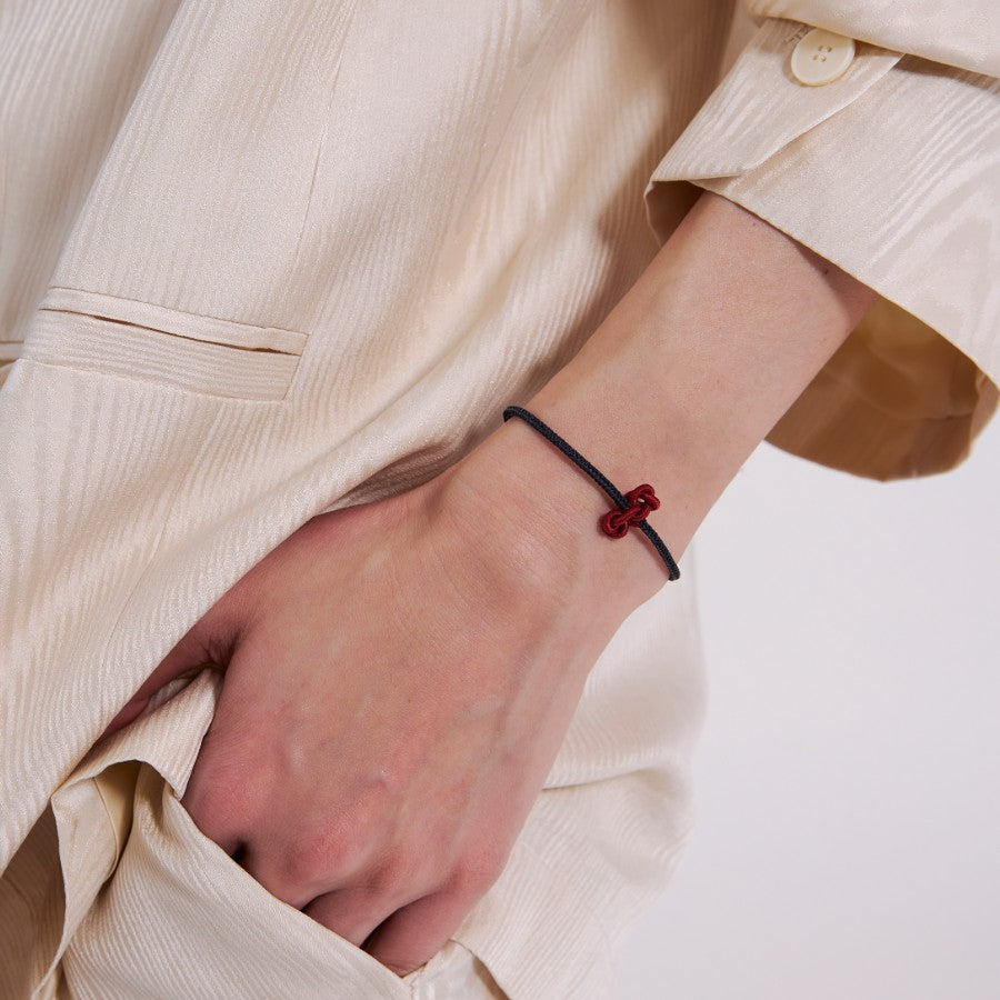 Black String Bracelets - Chinese Knot Series
