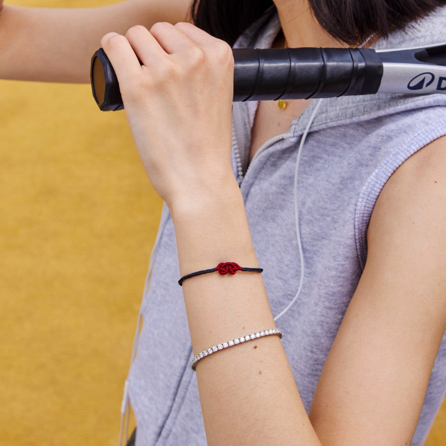 Black String Bracelets - Chinese Knot Series