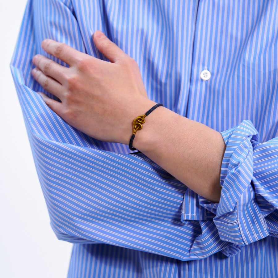 Black String Bracelets - Chinese Knot Series