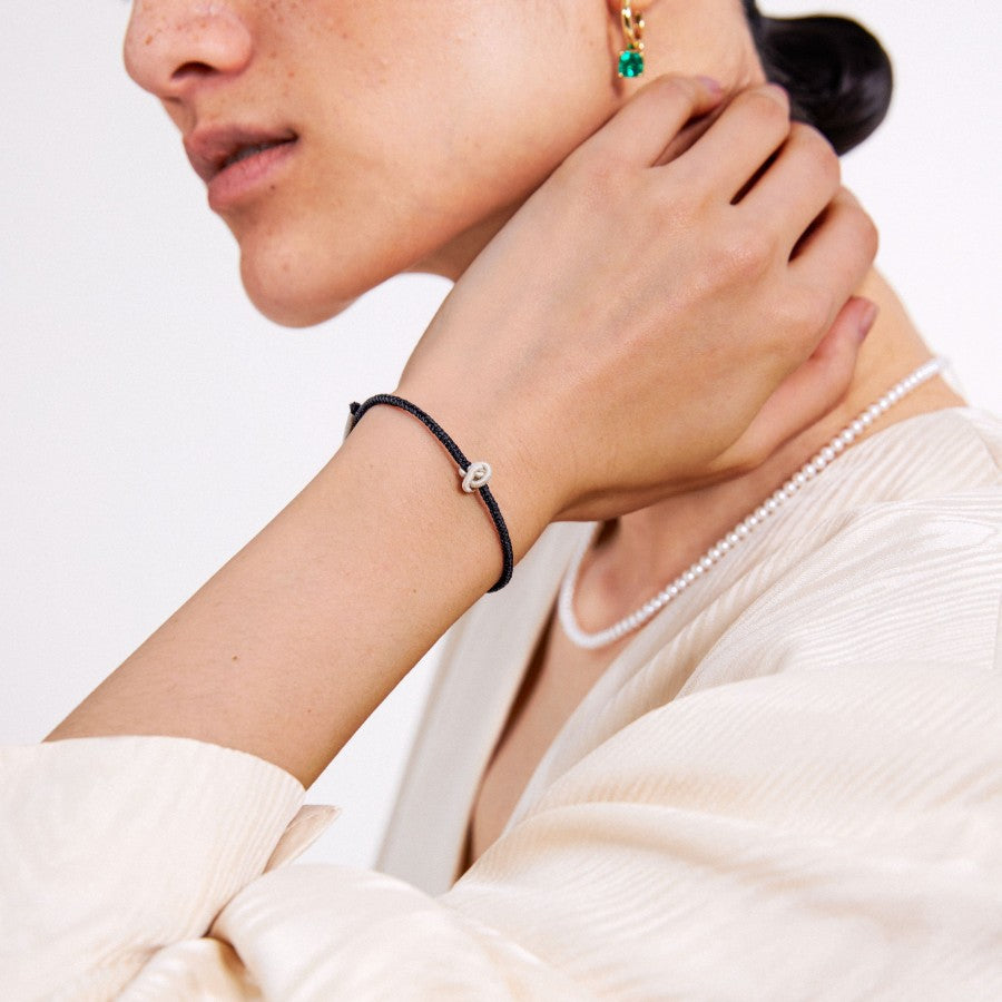 Black String Bracelets - Chinese Knot Series