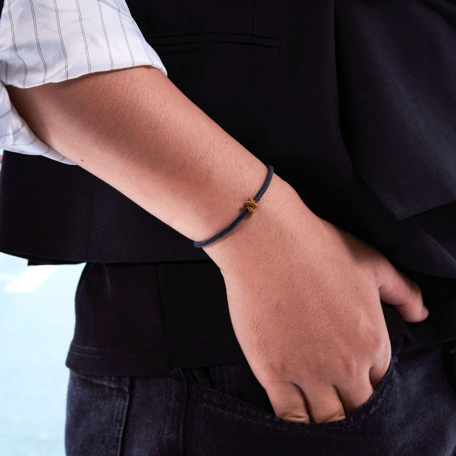 Black String Bracelets - Chinese Knot Series