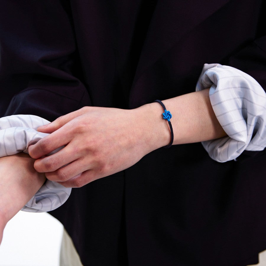 Black String Bracelets - Chinese Knot Series