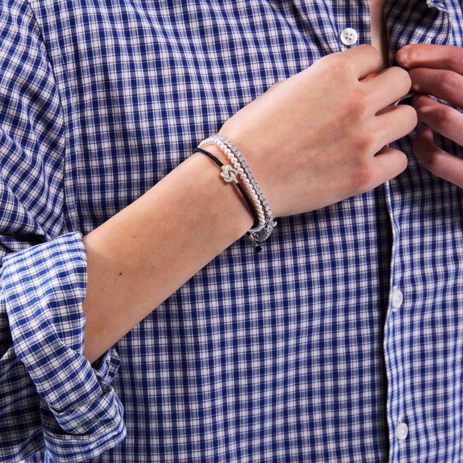 Black String Bracelets - Chinese Knot Series