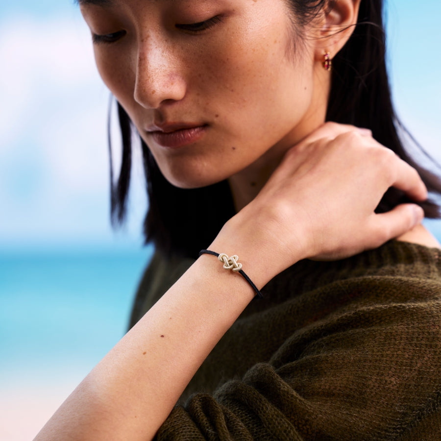Black String Bracelets - Chinese Knot Series