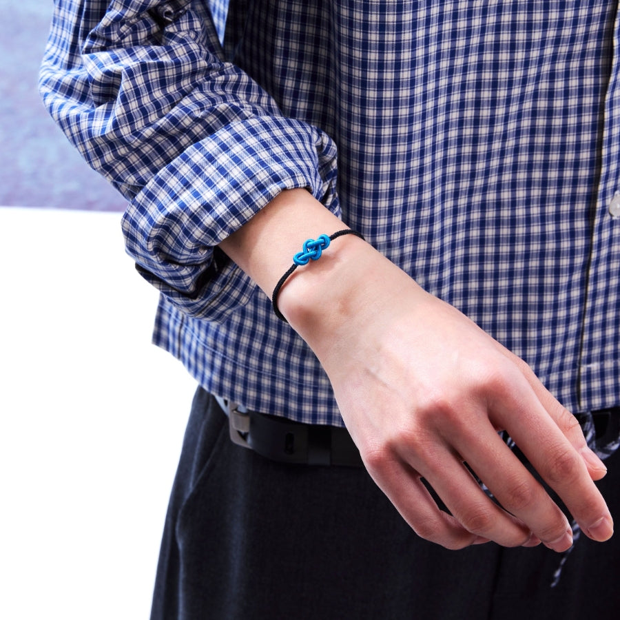 Black String Bracelets - Chinese Knot Series