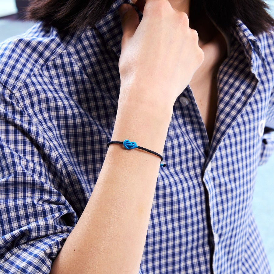 Black String Bracelets - Chinese Knot Series
