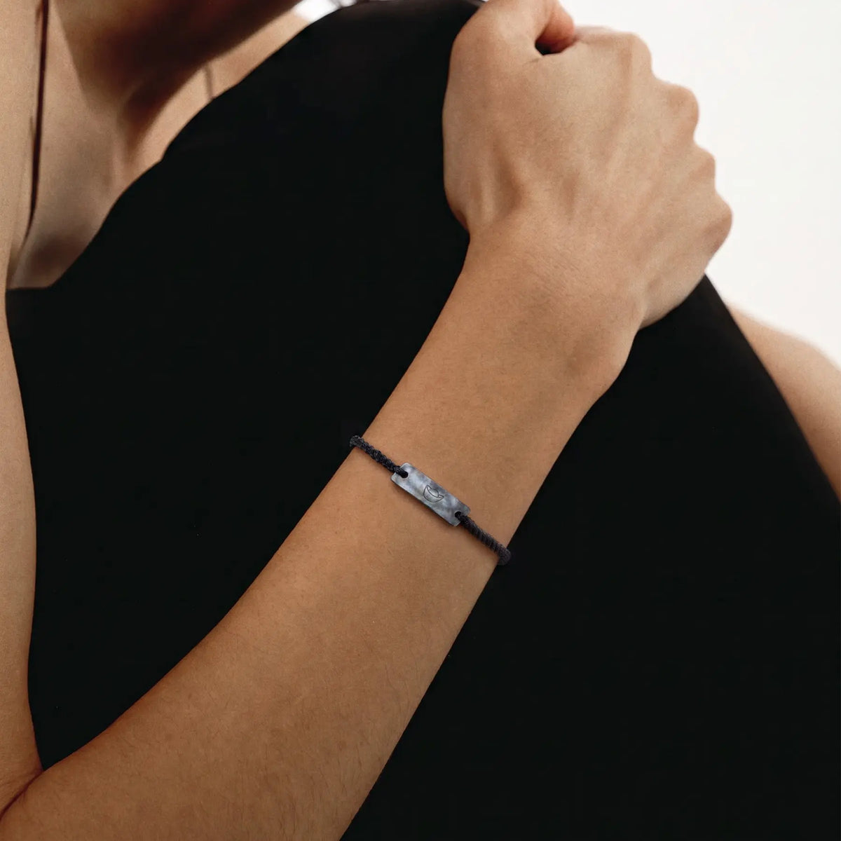 Lucky Bracelet with Mother-of-Pearl Charm